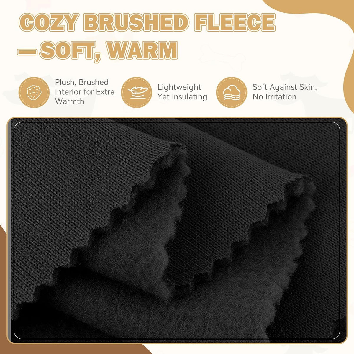4XL Dog Sweaters for Large Dogs,Security Dog Hoodie,Warm Brushed Fleece Sweatshirt with Hood & Pocket,Leash Hole,Cozy Cold Weather Pet Clothes Sweater Hoodie for Large Dogs,4Xl