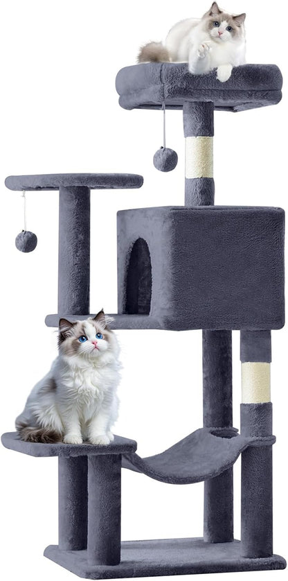 44 Inch Cat Tree Tower for Indoor Cats and Kittens